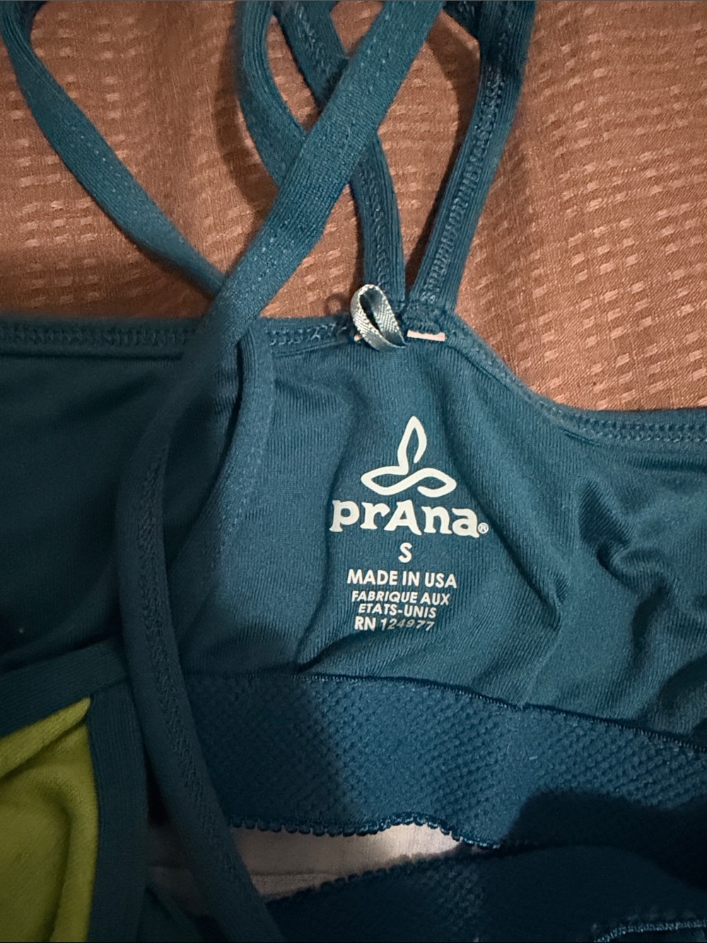 Prana teal tank - Picture 2 of 5